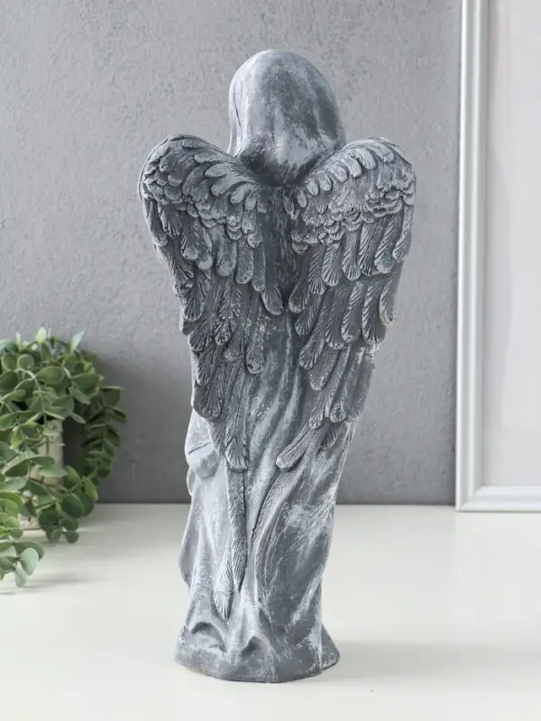 Фигура гипс &laquo;Ангелина с младенцем&raquo;, 40&times;17&times;10 см, антик