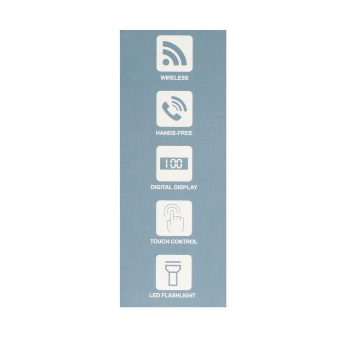 Наушники беспроводные VBT 1.16, TWS, вакуумные, BT5.0, 40/250 мАч, фонарик, чёрные Наушники беспроводные VBT 1.16, TWS, вакуумные, BT5.0, 40/250 мАч, фонарик, чёрные