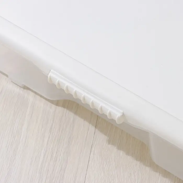 Контейнер для хранения Porter, 18 л, 66&times;42&times;12 см, с крышкой, цвет слоновая кость