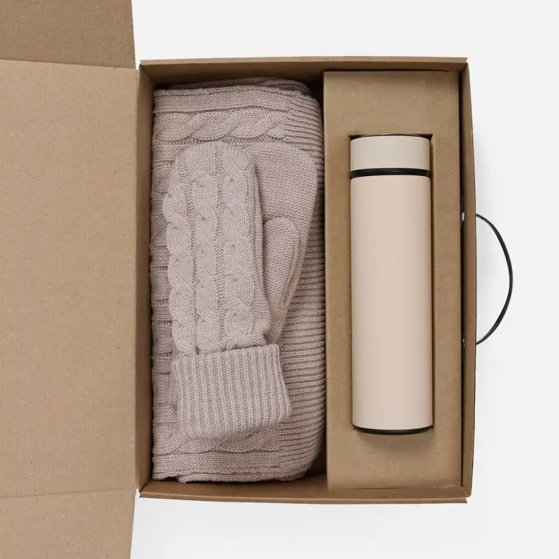 Набор Wintrish, бежевый меланж, размер S/M