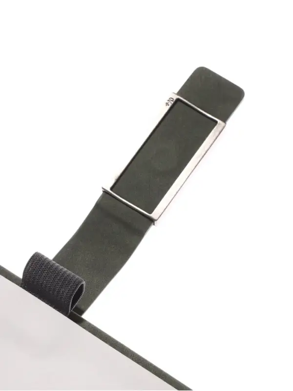 Ежедневник недатированный формат А5, с хлястиком, 112л, линия, пвх, Зеленый Ежедневник недатированный формат А5, с хлястиком, 112л, линия, пвх, Зеленый