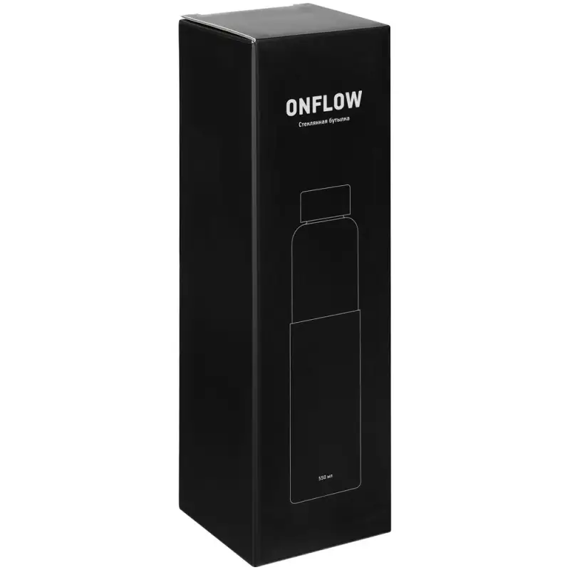 Бутылка для воды Onflow, серая Бутылка для воды Onflow, серая
