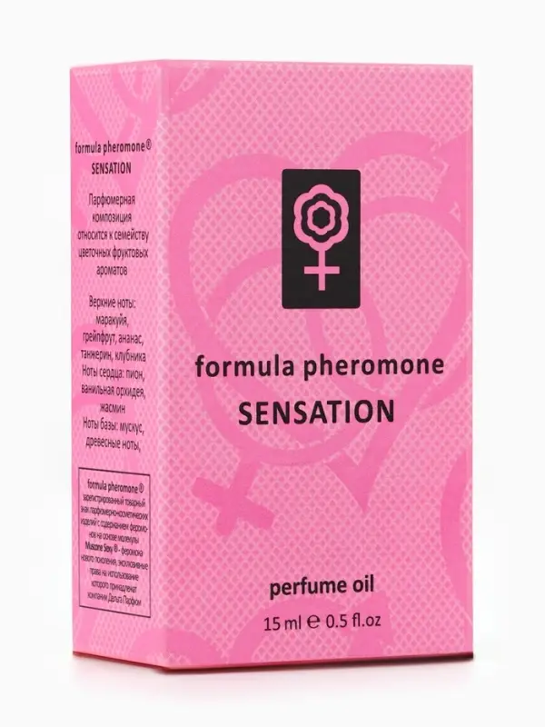 Парфюмерное масло женское с феромонами Formula Pheromone Sensation, 15 мл (по мотивам Bombshell (Victoria's secret)