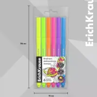 Набор ручек капиллярных 6 цветов ErichKrause Art Spirit Neon