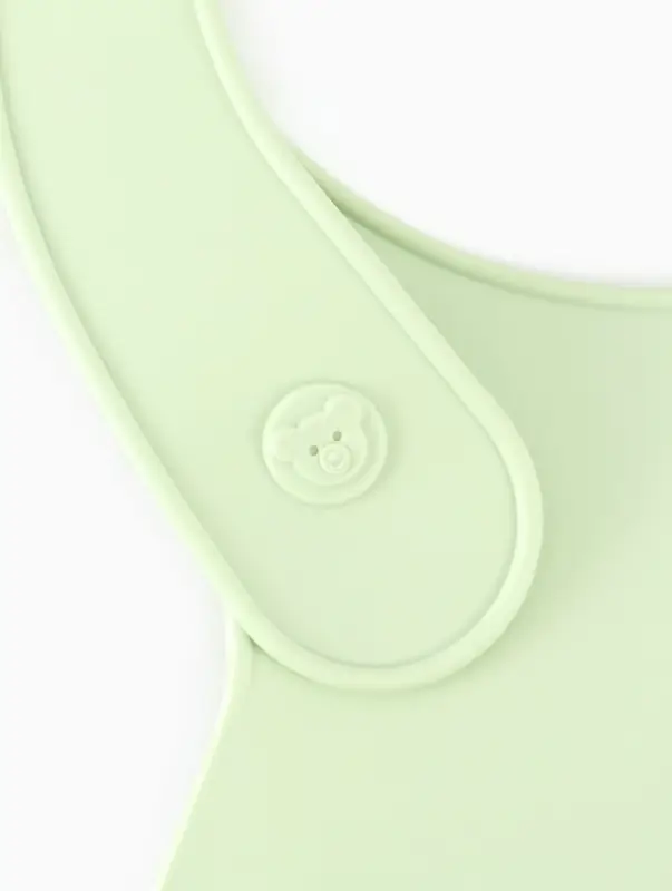 Нагрудник детский, зеленый