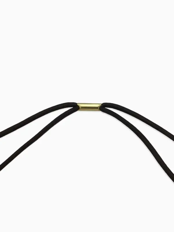 Бодичейн на бедро со стразами &laquo;Шахерезада&raquo;, белая в золоте