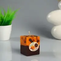 Набор свечей ароматических "Апельсин - кофе", 3 шт