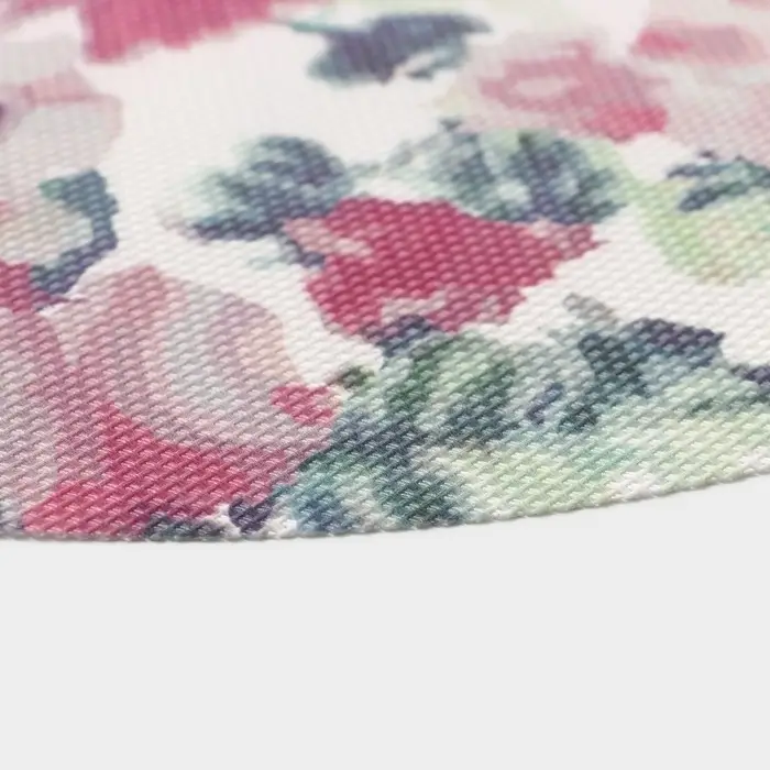 Салфетки сервировочные на стол Доляна &laquo;Акварель. Круг&raquo;, 4 шт., d=38 см