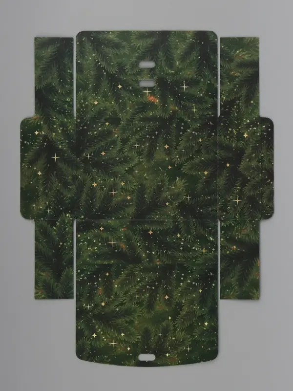 Коробка подарочная, самосборная двухсторонняя &laquo;Щелкунчик&raquo;, 16.5&times;12&times;5 см