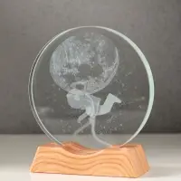 Сувенир стекло свет "Диск. Открытый космос" 5хLED d=10 см, USB 10х4х11,4 см Сувенир стекло свет "Диск. Открытый космос" 5хLED d=10 см, USB 10х4х11,4 см