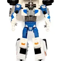 Робот &laquo;Полицейский внедорожник&raquo;, с металлическими элементами, трансформируется