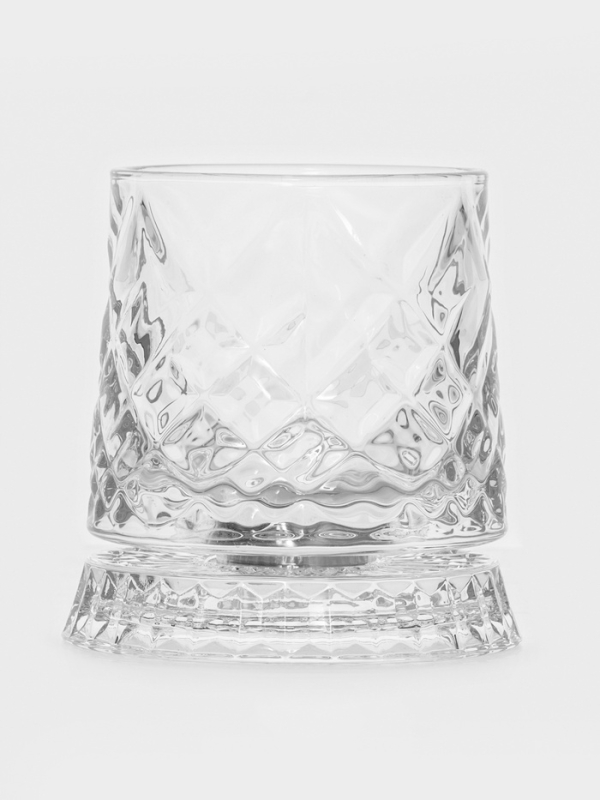 Стакан на вращающейся подставке Стакан на вращающейся подставке "Тор" 250 мл, 8,5х10 см