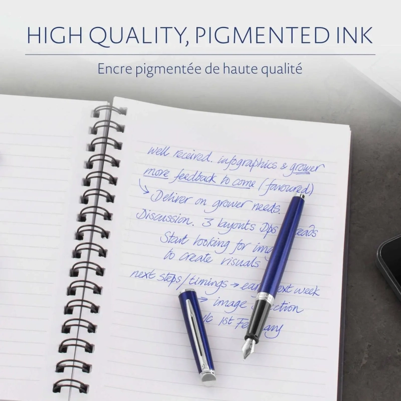 Картридж чернильн для пер.ручки WATERMAN Cartridge Size Stand син S0110860