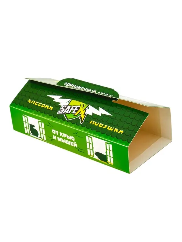 Кеевая ловушка от грызунов домик, SAFEX, 1 шт