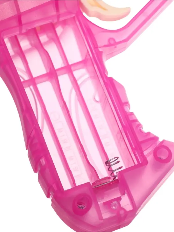 Генератор мыльных пузырей &laquo;Космический Бластер&raquo;, световые эффекты, цвет розовый