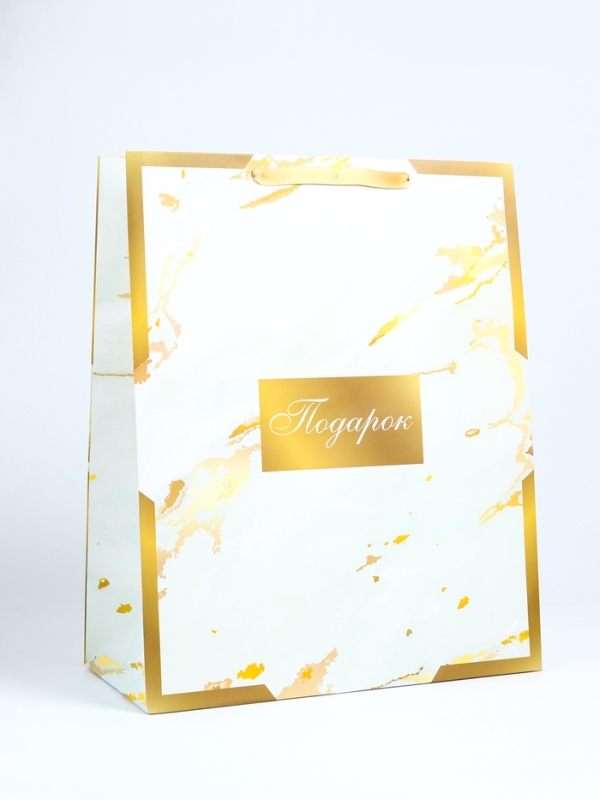 Пакет подарочный ламинированный вертикальный «Подарок», XL 40 × 49 × 19 см