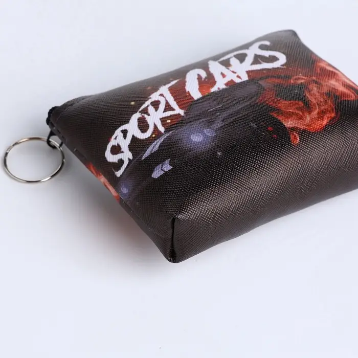 Кошелёк детский &laquo;Гонки&raquo;, для мальчика, монетница, на молнии, МИКС