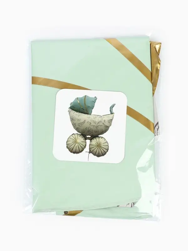 Воздушный шар фольгированный 36" "Коляска"