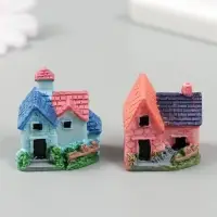 Фигурка для флорариума полистоун &laquo;Загородный дом&raquo;, 3.2&times;2.5&times;3.5 см, МИКС