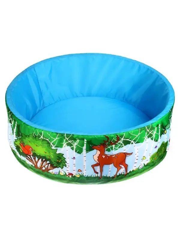 Сухой бассейн &laquo;Зверята&raquo;, без шариков