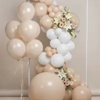 Воздушный шар латексный 36" &laquo;Белый песок&raquo;, 1 штука