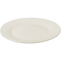 Тарелка Makalu,  D229мм, фарфор, белая 6шт/уп