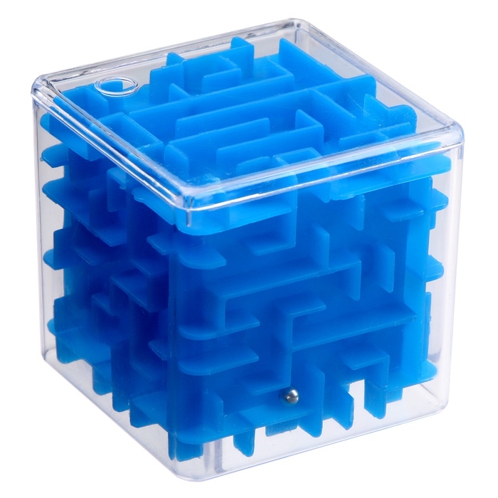 Головоломка «Лабиринт», цвет синий Головоломка «Лабиринт», цвет синий