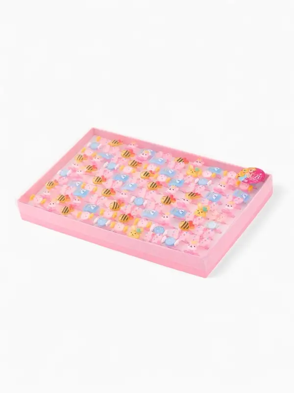 Кольцо &laquo;Выбражулька. Игрушки&raquo;, форма МИКС, цвет МИКС, безразмерное