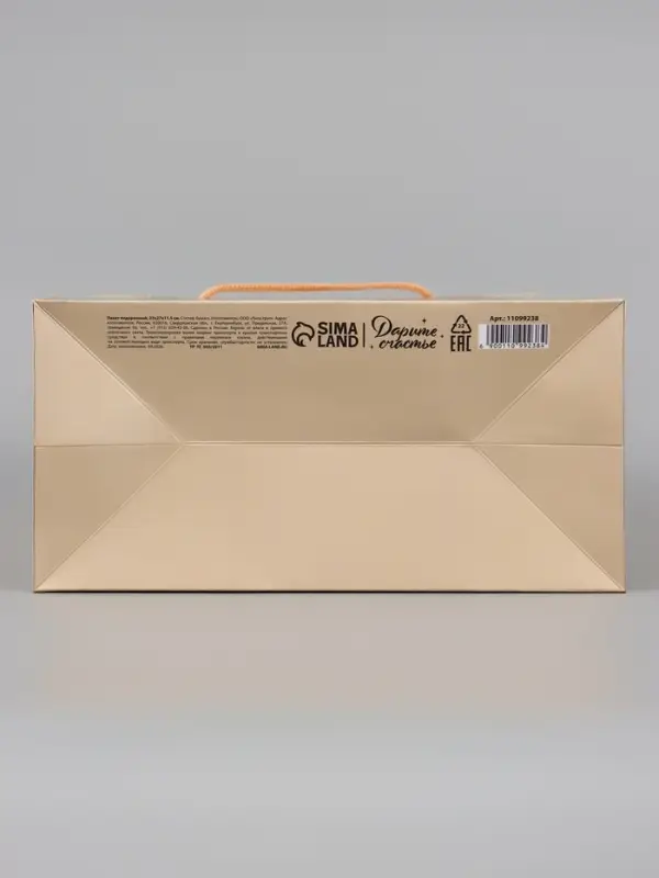 Пакет подарочный &laquo;Окно в Европу&raquo;, 23&times;27&times;11.5 см
