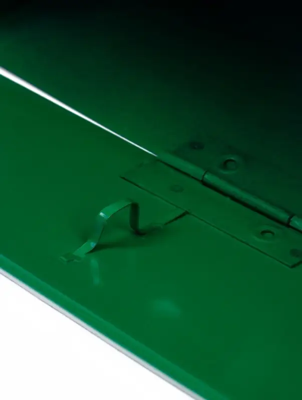 Ящик почтовый с замком, вертикальный Ящик почтовый с замком, вертикальный "Филин", зеленый