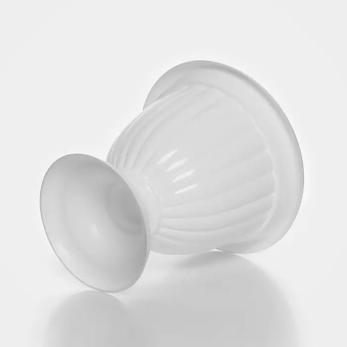 Вазон для цветов &laquo;Жасмин&raquo;, 9 л, d=32.5 см, h=33.7 см, белый