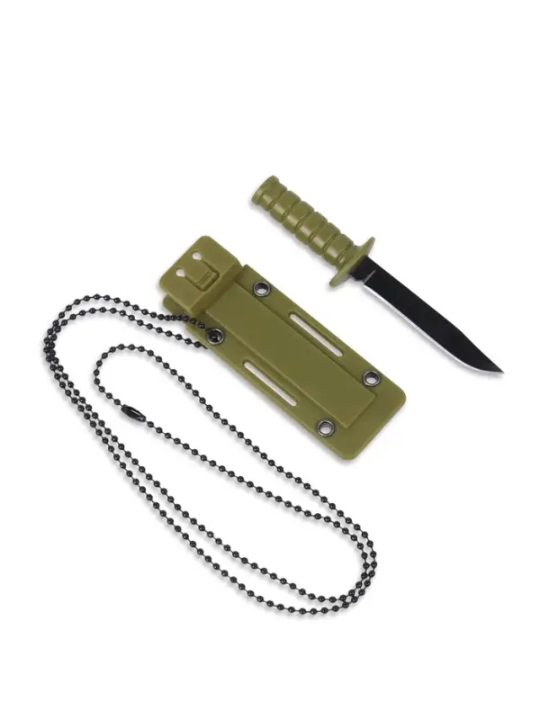 Нож-брелок &laquo;Аркелл&raquo;, 9 см, клинок 50 мм/1.5 мм, зеленый