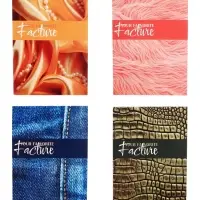 Набор блокнотов А6 24л кл на скобе Фактура-1, мел карт, 4В 20шт