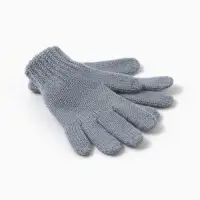 Перчатки для девочки, серые, размер 16 Перчатки для девочки, серые, размер 16