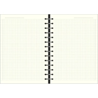 Бизнес-тетрадь Infolio 14x20см 96л клет,спираль Исследовать,гол I1778/blue