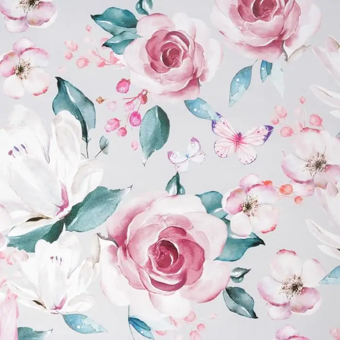 Бумага упаковочная глянцевая «Цветочная симфония», 70 х 100 см