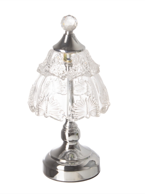 Лампа настольная RISALUX «Бабочки», LED, 10 Вт, хром, 15.5×15.5×33 см Лампа настольная RISALUX «Бабочки», LED, 10 Вт, хром, 15.5×15.5×33 см