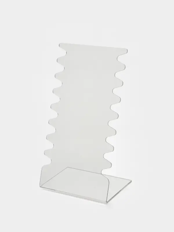 Подставка под колье, оргстекло 3 мм, 15&times;10&times;28 см, прозрачный