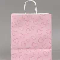 Пакет подарочный &laquo;Сердца&raquo;, 28 х 32 х 15 см