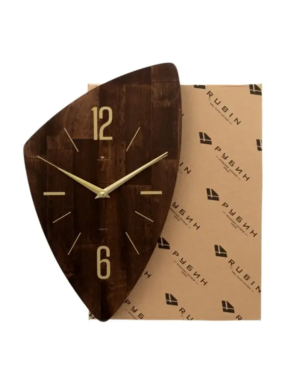 Часы настенные интерьерные &laquo;Ностальгия&raquo;, бесшумные, плавный ход, 42&times;24.5 см, дерево, от батарейки 1&times;АА