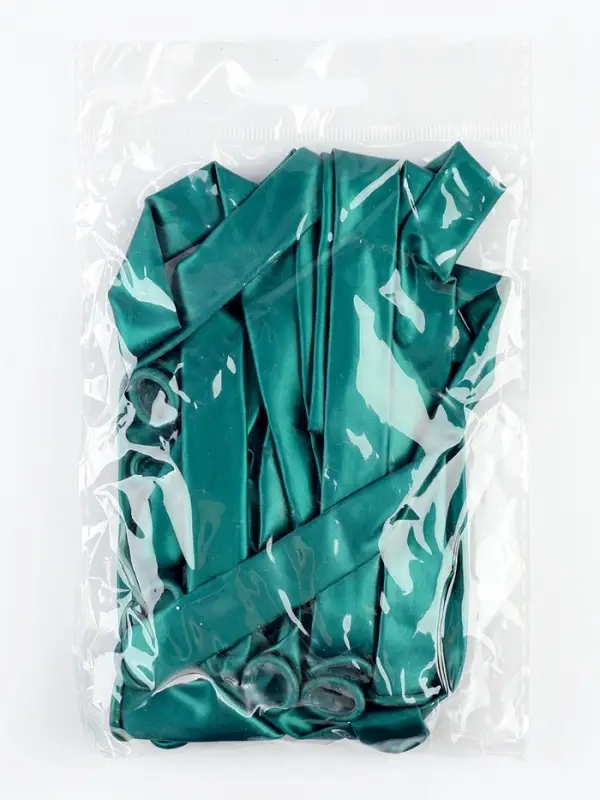 Воздушные шары для моделирования 125 см, d=7.5 см, 10 шт., изумрудные Воздушные шары для моделирования 125 см, d=7.5 см, 10 шт., изумрудные