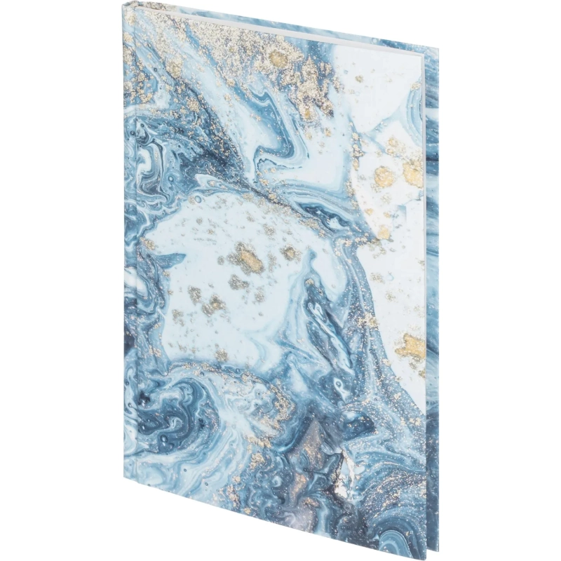 Бизнес-тетрадь А5,96л,7БЦ,клетка,Attache Selection серо-голуб