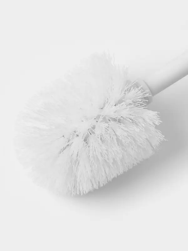 Ёршик для унитаза SAVANNA BAMBOO, 9.5×38 см, белый