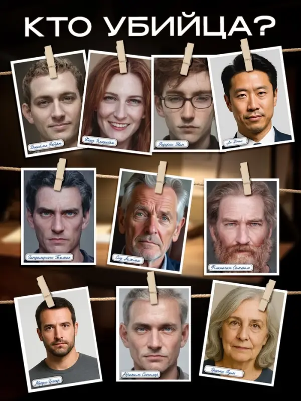 Настольная игра &laquo;Петля лжи&raquo;, детективная, 16+