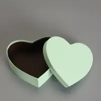 Набор коробок 3 в 1 сердца 22 х 20 х 9;  18.5 х 17 х 7.5; 16 х 14 х 6 см