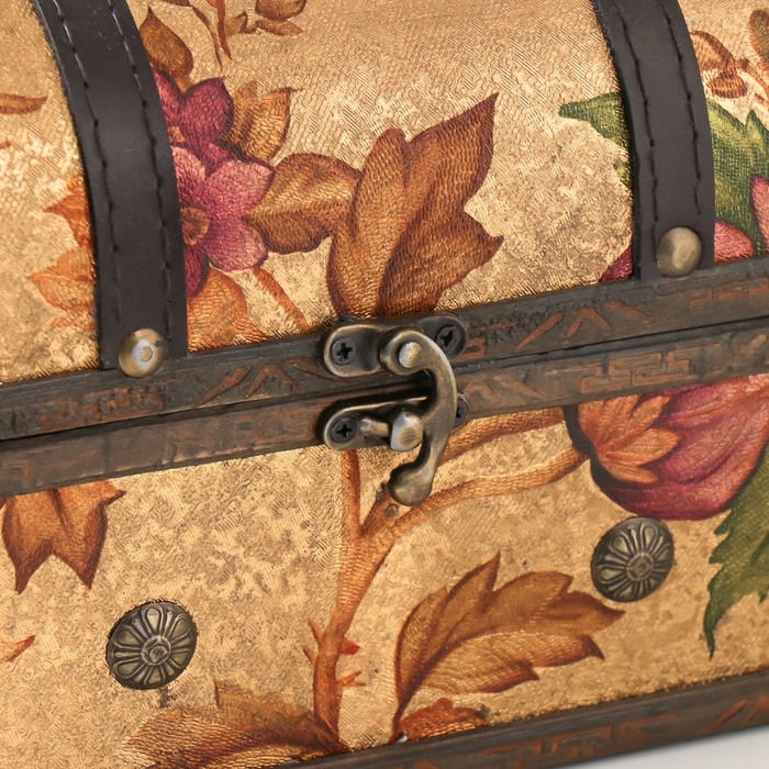 Шкатулка сундук дерево  Шкатулка сундук дерево "Джианна" 20х15х15,5 см