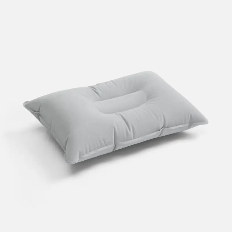 Надувная подушка Pillowish, серая