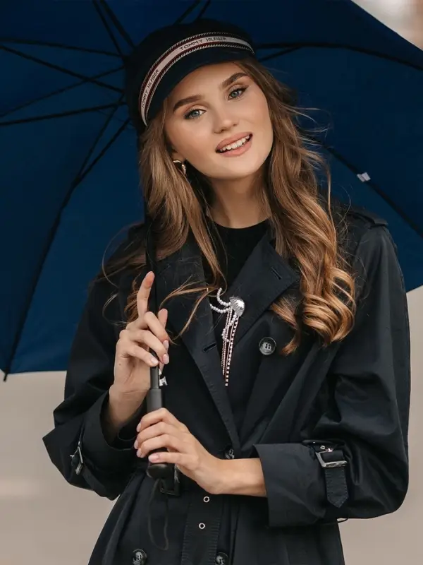 Брошь &laquo;Медуза&raquo;, белая в серебре