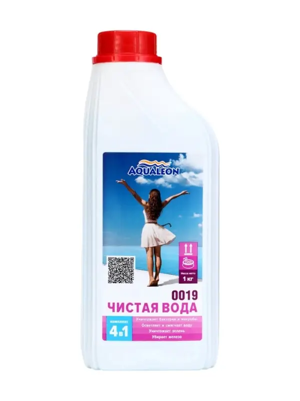 Чистая Вода 4 в 1 Aqualeon, 1 л