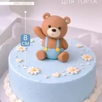 Фигурка-топпер для торта &laquo;Мишка в штанишках&raquo;